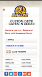 Mobile Screenshot of deck-gates.com